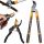 Gartenscheren und Heckenscheren Bradas KT-V1250 Handschere 100 cm + Bradas KT-V1021 Handschere