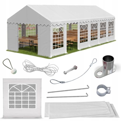 Gartenpavillon, Zelte - Das Company Zelt mit mehr als 8 Wänden 6 x 12 x 3,09 m