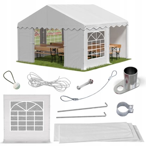Gartenpavillon, Zelte - Das Company Zelt 4 Wände 3 x 4 x 2,9 m