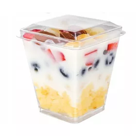 Alphaform Verine Becher mit Deckel 200ml 50 Stk.