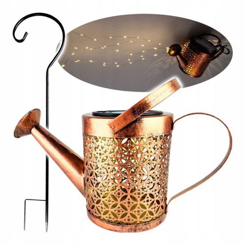  SOLAR LED-Gartengießkanne 80CM Wunderschön