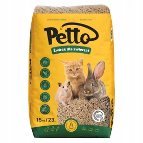  PELLETSTREU FÜR KATZENKANINCHEN PIGGY 15 KG LEICHT