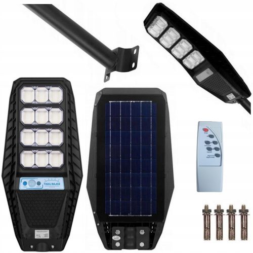 Straßenlaternen für den Garten Straßenlaterne 400 W 20000 lm batteriebetrieben, Solar