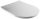 Omnires Tampa Toilettensitz, weißer Duroplast