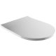 Omnires Tampa Toilettensitz, weißer Duroplast