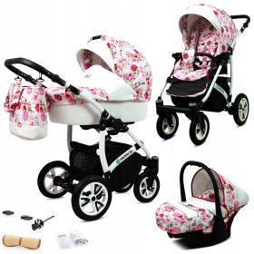  BabyLux Tropical Hibiscus 3in1 Kinderwagen