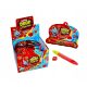 Sour Drop Pen Jam - Saure Gummibonbons mit Gel in Stiftform, 12er Pack