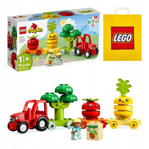  LEGO Duplo 10982 Traktor mit Gemüse und Obst + VP-Papiertüte LEGO 6315792 mittel