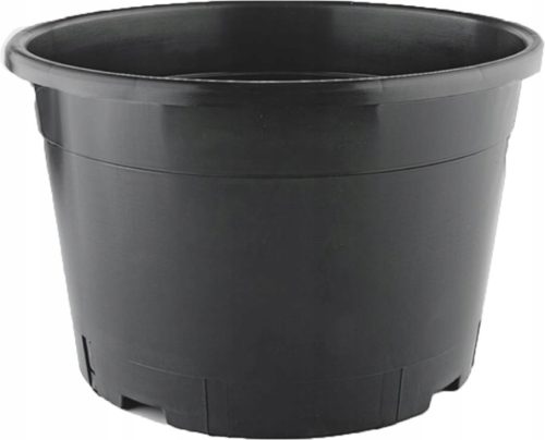  Blumentopf Edoniczki.pl 42 cm x 42 x 30 cm Durchmesser 42 cm Kunststoff schwarz