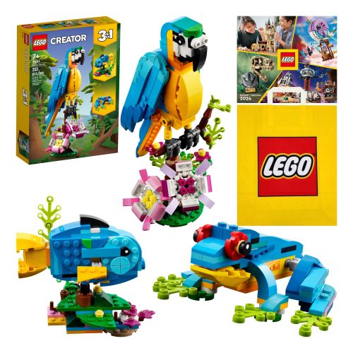  LEGO Creator 3in1 31136 Exotischer Papagei 3in1 + 2 weitere Produkte