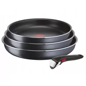   TEFAL Ingenio XL Force L1589053 - 4-teiliges Pfannenset für alle Herdarten