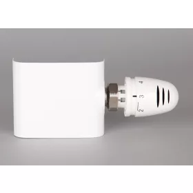  Herz gerades Thermostat-Set, weiß