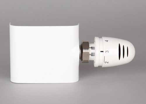  Herz gerades Thermostat-Set, weiß