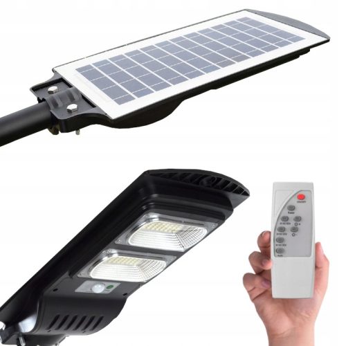 Straßenlaternen für den Garten Straßenlampe 100 W 2000 lm, batteriebetrieben, Solar
