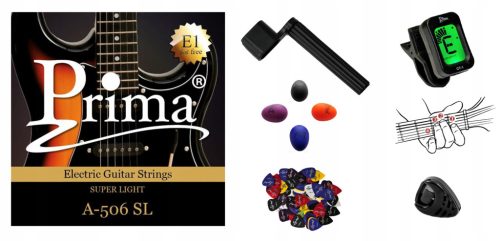  PRIMA E-Gitarrensaiten 09-42 + E1