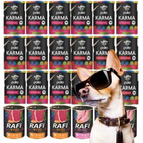  DOLINA NOTECI RAFI Hundefutter MIX Smaków 24x400