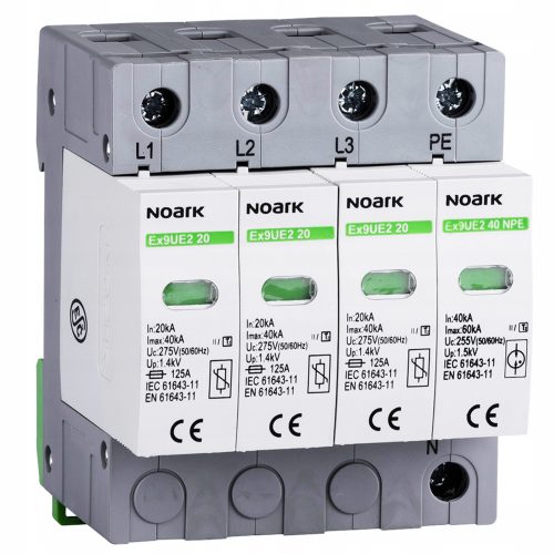 Noark-Überspannungsableiter 275 V IP20 20 A