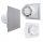 Ventika KLIQ100BASEH + KLIQFP180PLATINUM Badezimmerventilator 100 mm