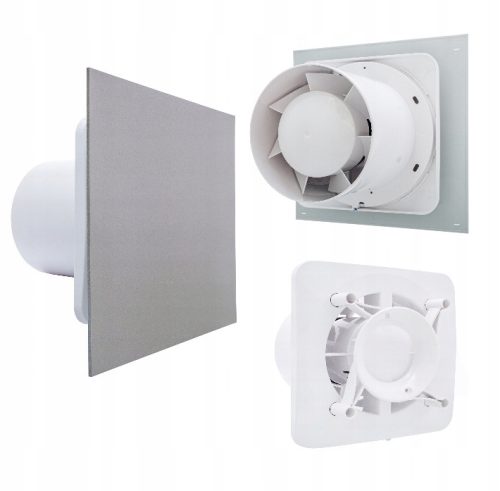Ventika KLIQ100BASEH + KLIQFP180PLATINUM Badezimmerventilator 100 mm