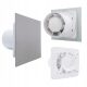 Ventika KLIQ100BASEH + KLIQFP180PLATINUM Badezimmerventilator 100 mm