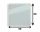 Glasscheibe 60 x 60 x 4 mm, poliertes Hartglas