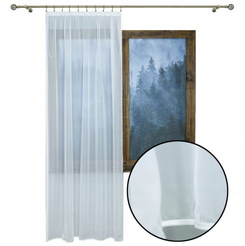 Vorhänge, Vorhänge bereit Klassischer Voile-Vorhang 145 cm x 210