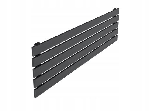  HORIZONTALE DEKORATIVE KÜHLER-R 37/140 SCHWARZ STRU