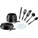  Tefal Ingenio Extra Aluminium Topfset, 16-tlg.