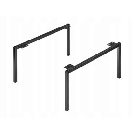  Comad Madera 881 Möbelbeine 44x20,2x1,5 cm schwarz 2 Stk.