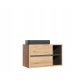  Comad Devon 823 Waschbeckenschrank 100x45,5x59,8 cm Shetland-Eiche