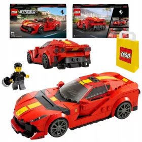    LEGO Speed Champions 76914 Ferrari 812 Competizione + LEGO 6315794 VP PAPIERBEUTEL GROß 45X48X17 TE