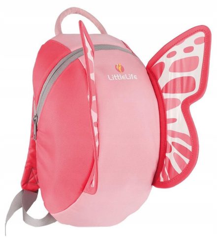  LittleLife Kindergartenrucksack mit einem Fach für Mädchen. Rosatöne