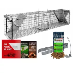    Lebendfalle TIERFALLE gegen Marder, Mäuse und Ratten, Waldtiere