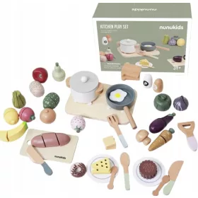  Kinderküchenzubehör, großes Topfset