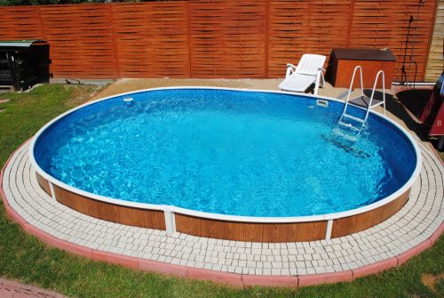 Kanadisches ANPO Dubai Schwimmbad 5,5x3,7/1,2m