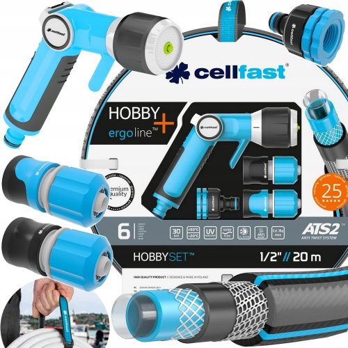 Hobby ergo 16-209 Cellfast-Set + Bedienungsanleitung für Cellfast Allemen-Produkte