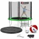 Hop-Sport Trampolin mit Netz 244 cm FT 8 (244-252 cm)