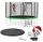  Hop-Sport Trampolin mit Netz 366 cm FT 12 (365-374 cm)