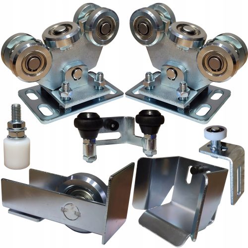 WAGENROLLEN FÜR SCHIEBETOR 80x80x5 SET