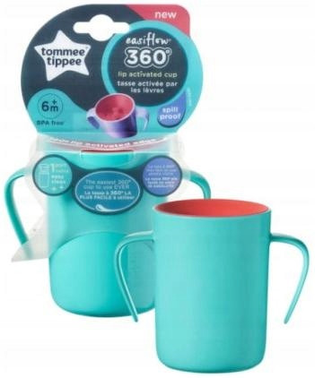  Tommee Tippee Easiflow Becher mit Henkeln, grün