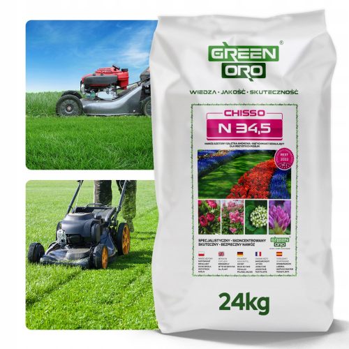 GREEN ORO Stickstoffdünger Ammoniumnitratdünger Granulat 24 kg 24 l