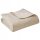 WEICHE DECKEN-STECKERHÜLSE FÜR EIN Needle and Thread Tagesdecke aus Samt, 240 cm x 220 cm, Beige