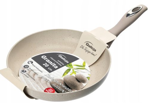Bratpfannen Galicja Granita traditionelle Bratpfanne 20 cm antihaftbeschichtet (Antihaftbeschichtung)