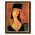 Bilder an der Wand Obraz Amedeo Modigliani Jeanne Hebuterne + RAMA
