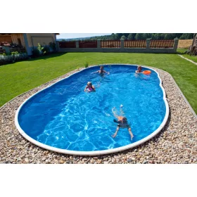 ANPO ovaler Trockenpool 910 x 460 cm