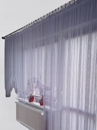  FERTIGVORHANG BALKON Marquisette 200x250 +300*150