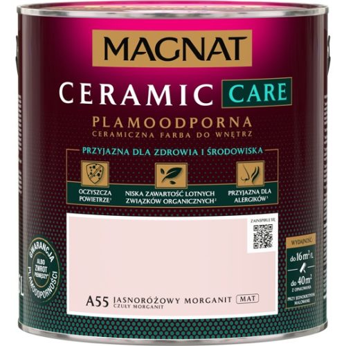 Magnat Keramik-Wandfarbe 2,5 l A55 Sensitive Morganit matt