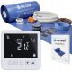Infrarot-Heizfolie 140 W/m², Set mit 2 m²
