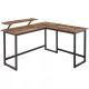  Songmics Vasagle Eckschreibtisch 130 x 140 x 91,5 cm Brauntöne
