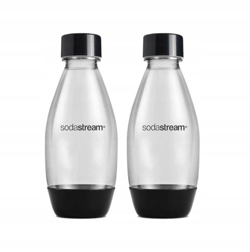  SodaStream Plastikflasche 2 x 500 ml schwarz